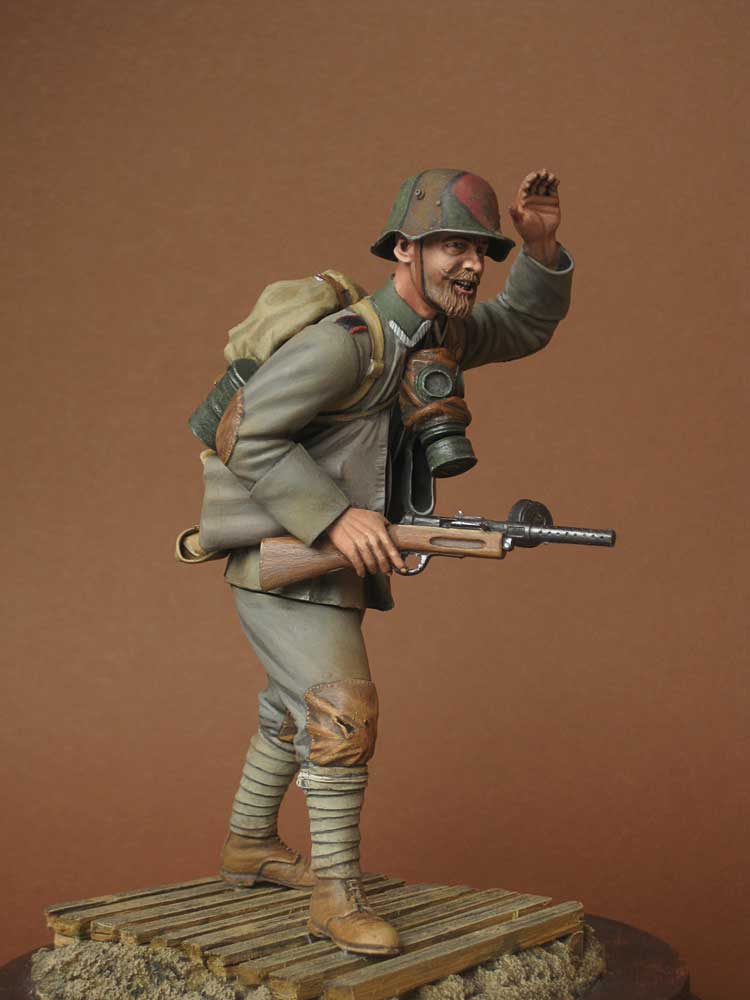 Figures: German storm trooper, 1918, photo #5