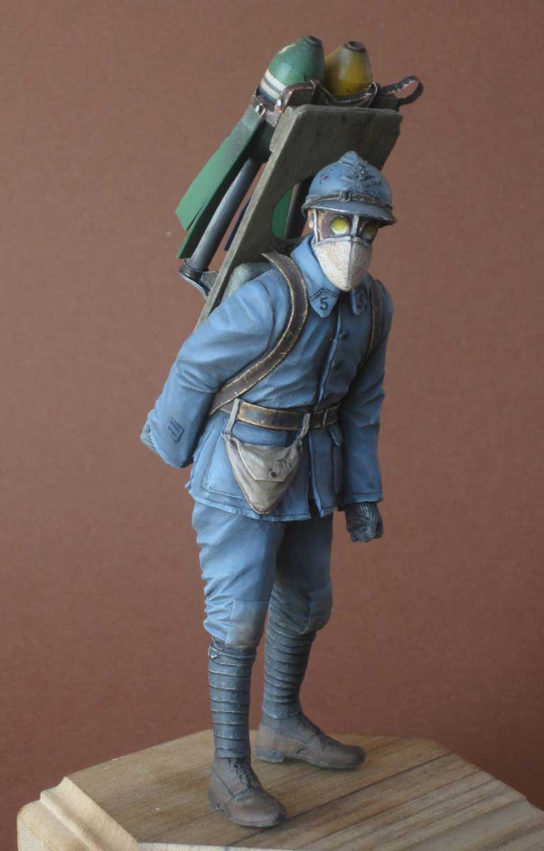 Figures: French 58mm trench mortar crewman, photo #1
