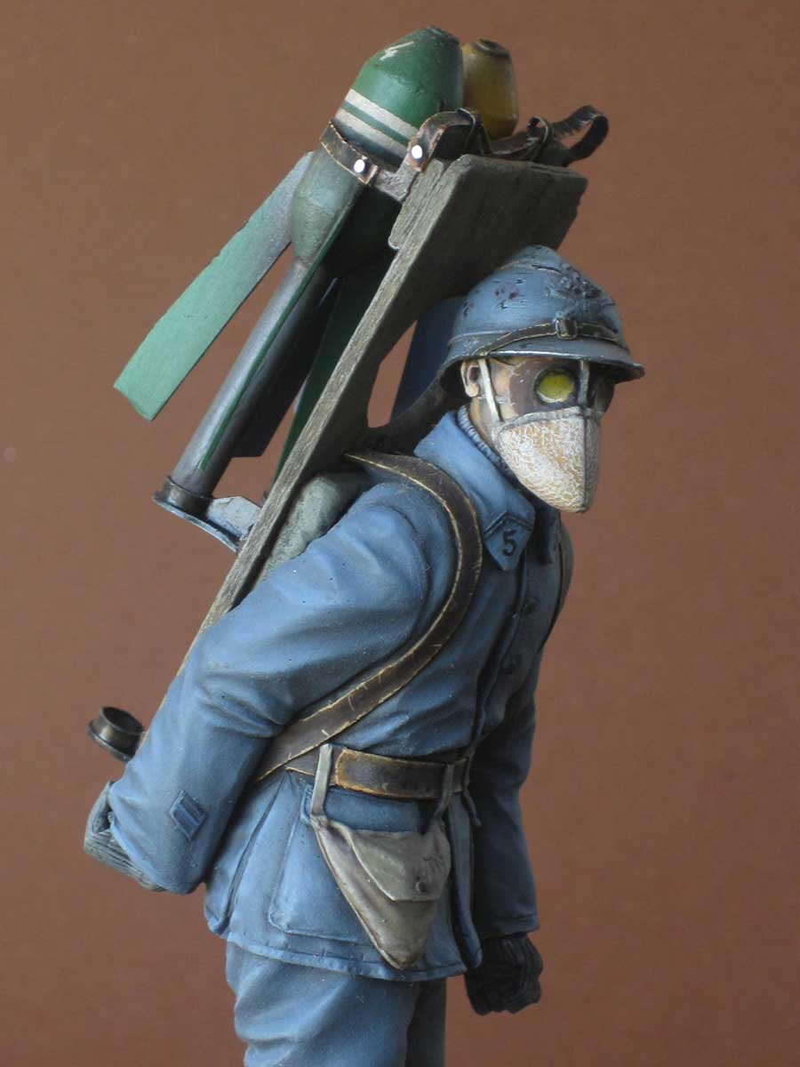 Figures: French 58mm trench mortar crewman, photo #11