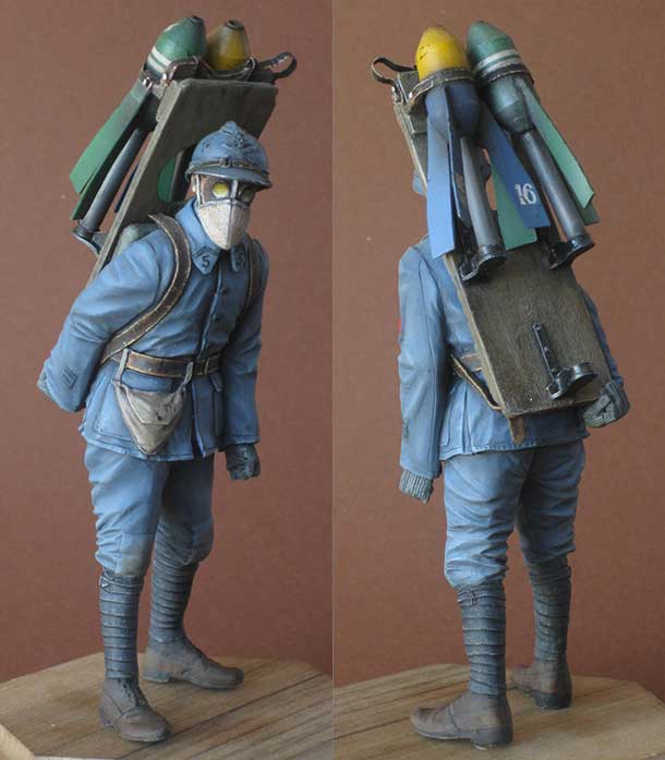 Figures: French 58mm trench mortar crewman