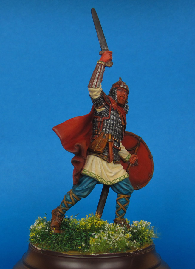 Figures: Novgorod warrior, early XI cent., photo #5