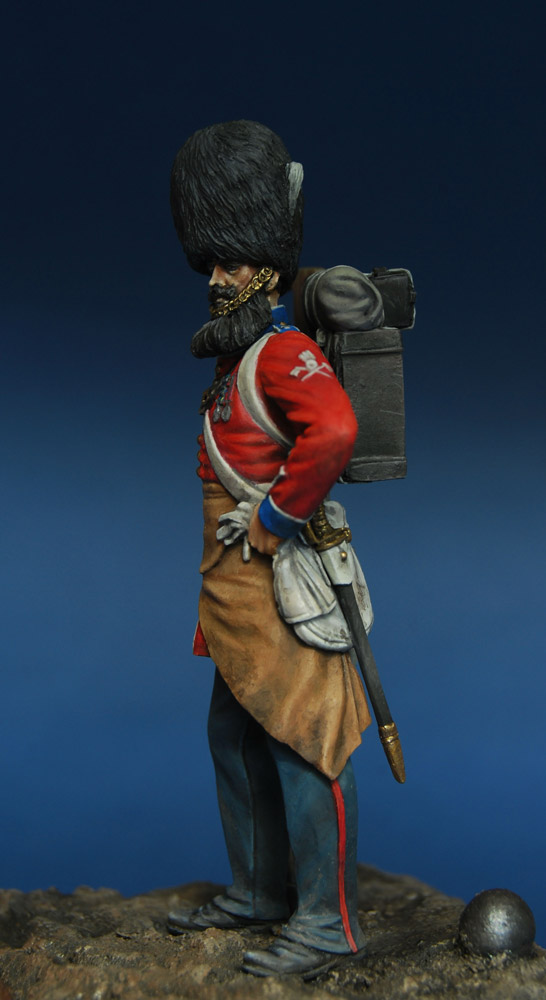 Figures: Pioneer, British Guard grenadiers, 1856-57, photo #2