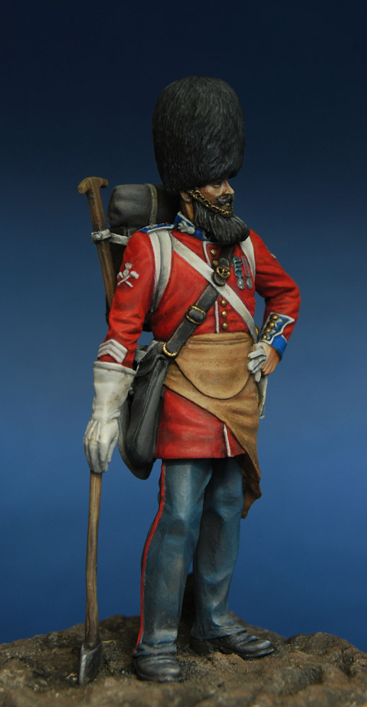 Фигурки: Сапер гренадеров британской гвардии, 1856-57, фото #3