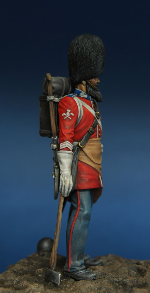 Figures: Pioneer, British Guard grenadiers, 1856-57, photo #4