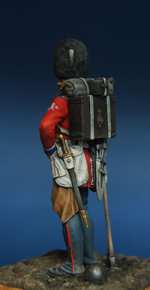 Figures: Pioneer, British Guard grenadiers, 1856-57, photo #7