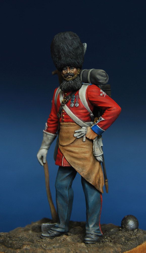 Фигурки: Сапер гренадеров британской гвардии, 1856-57, фото #8