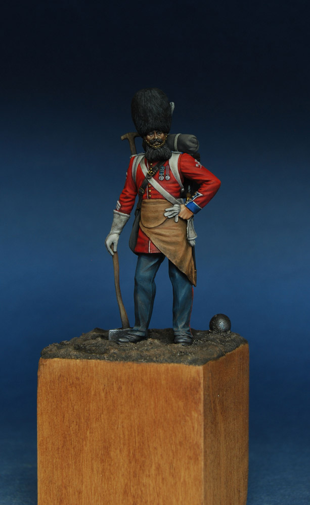 Фигурки: Сапер гренадеров британской гвардии, 1856-57, фото #9