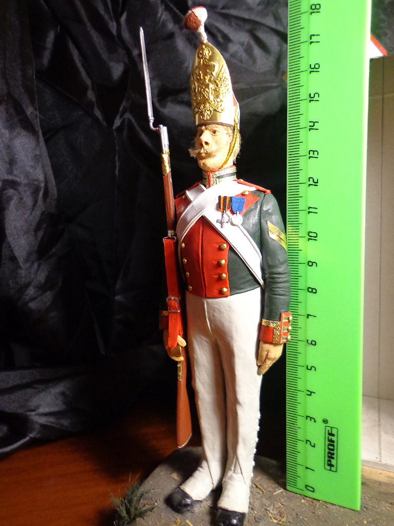 Sculpture: NCO, Leib Guard Pavlovsky grenadiers regt., photo #14