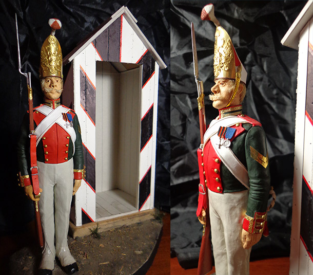 Sculpture: NCO, Leib Guard Pavlovsky grenadiers regt.