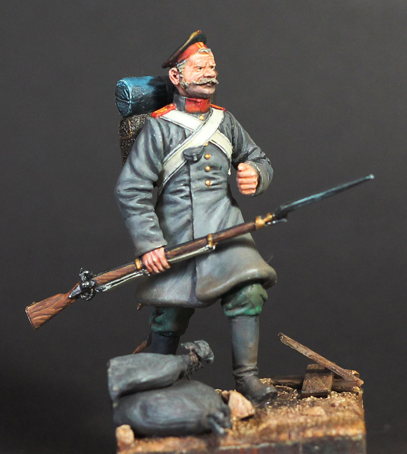 Фигурки: Гренадер пехотного полка. Россия, 1853-56 гг., фото #1