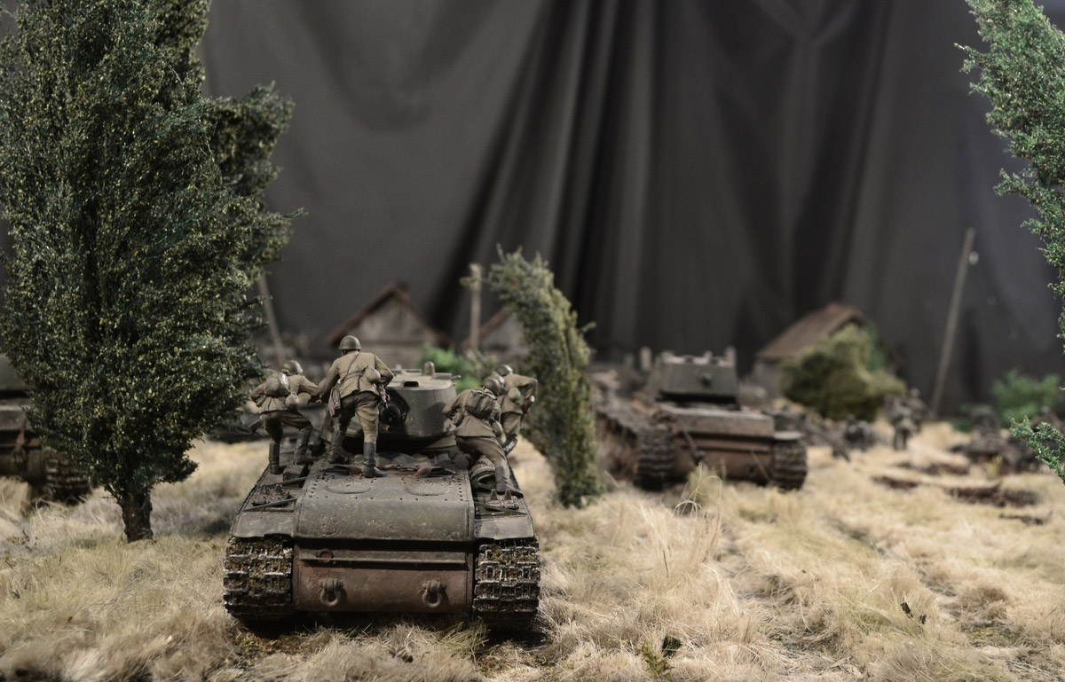 Dioramas and Vignettes: Counter-strike of 5th tank army, photo #24