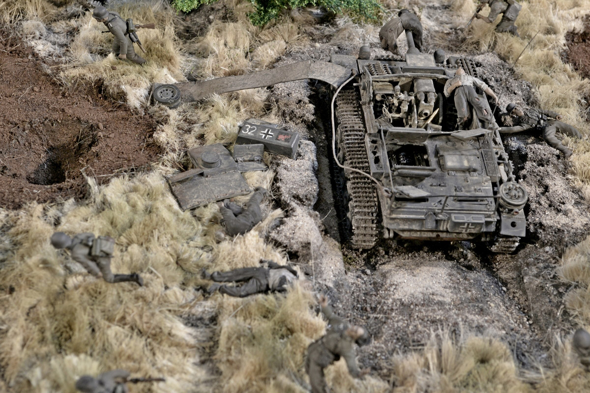 Dioramas and Vignettes: Counter-strike of 5th tank army, photo #29