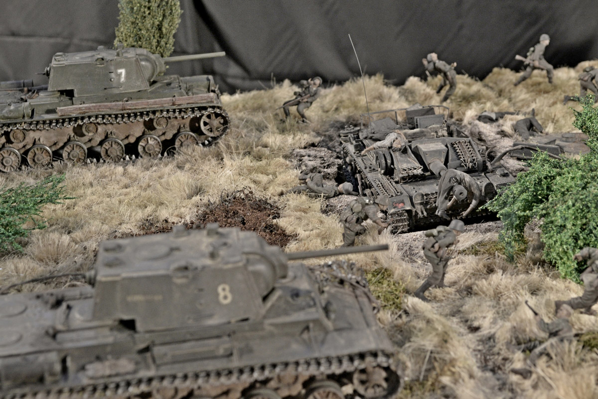 Dioramas and Vignettes: Counter-strike of 5th tank army, photo #35