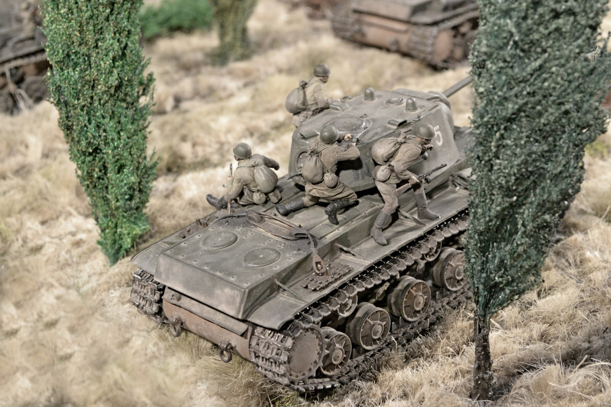 Dioramas and Vignettes: Counter-strike of 5th tank army, photo #45
