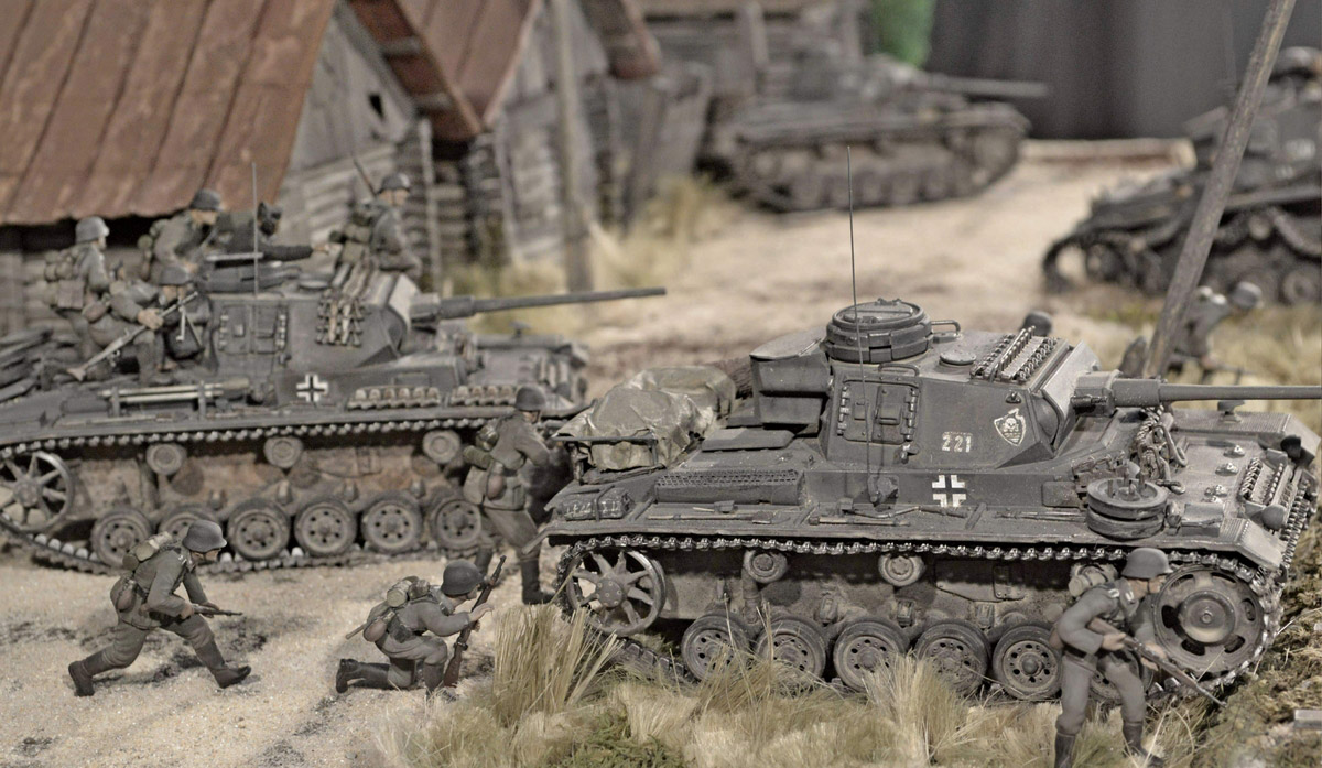 Dioramas and Vignettes: Counter-strike of 5th tank army, photo #53