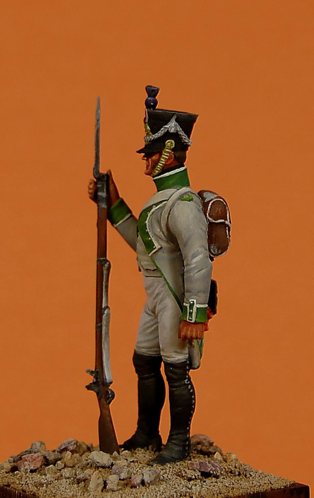 Фигурки:  Фузилер 3-го линейного полка, Франция, 1807 год, фото #3