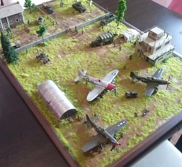 Dioramas and Vignettes: A.L.G. Code Haguenau, 1945