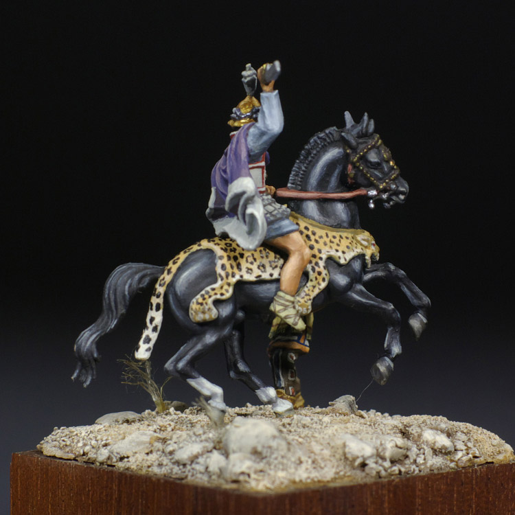 Figures: Thessalian horseman in battle, photo #5