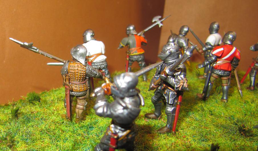 Figures: Foot knights, late Middle ages, photo #8