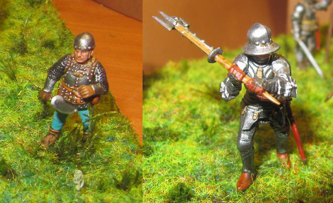 Figures: Foot knights, late Middle ages, photo #9