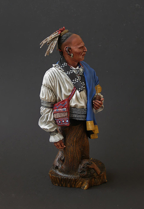 Figures: Cherokee chief, photo #1