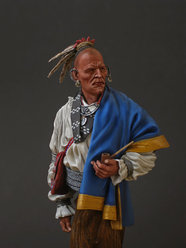Figures: Cherokee chief, photo #4
