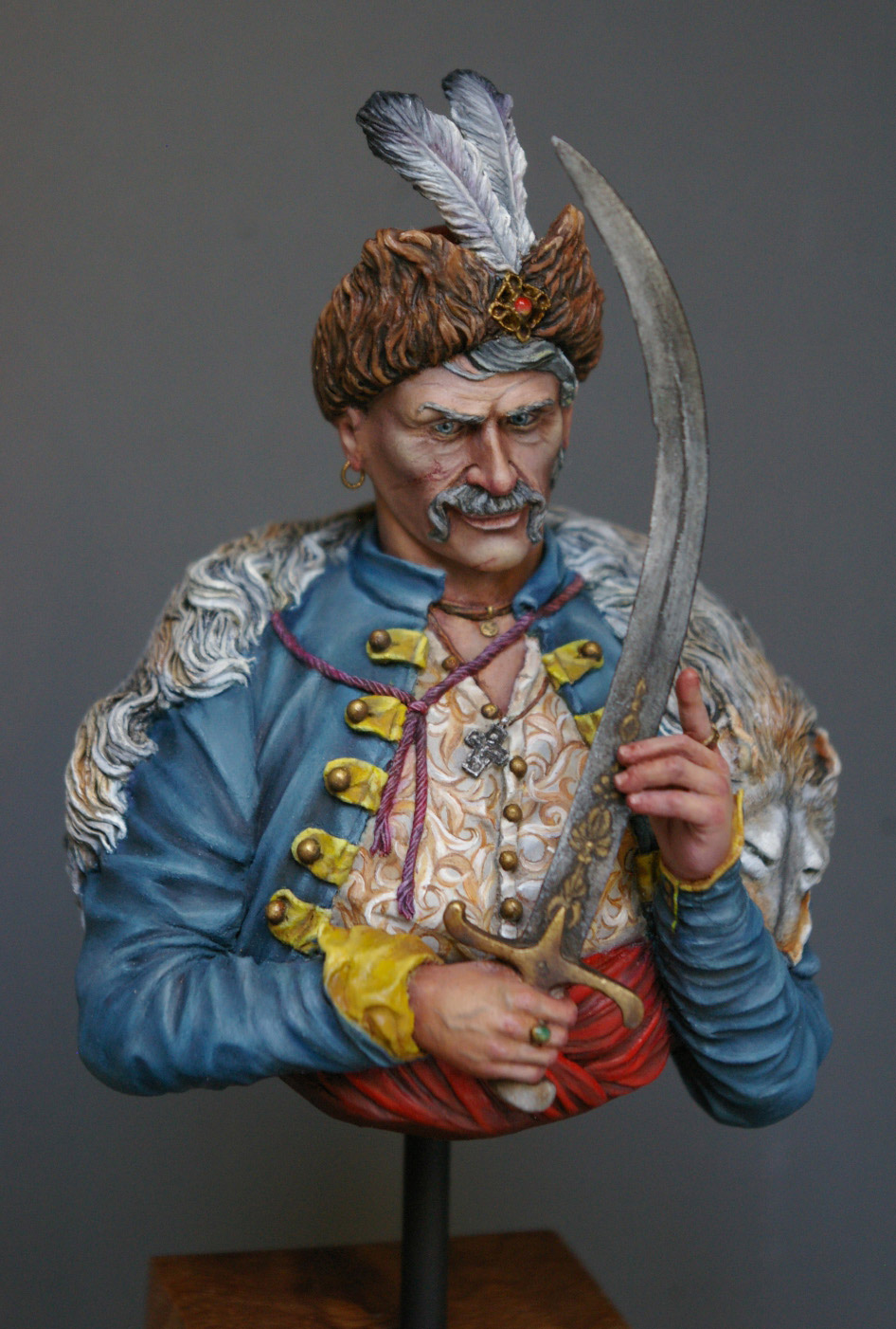 Figures: Cossacks colonel, XVII century, photo #5
