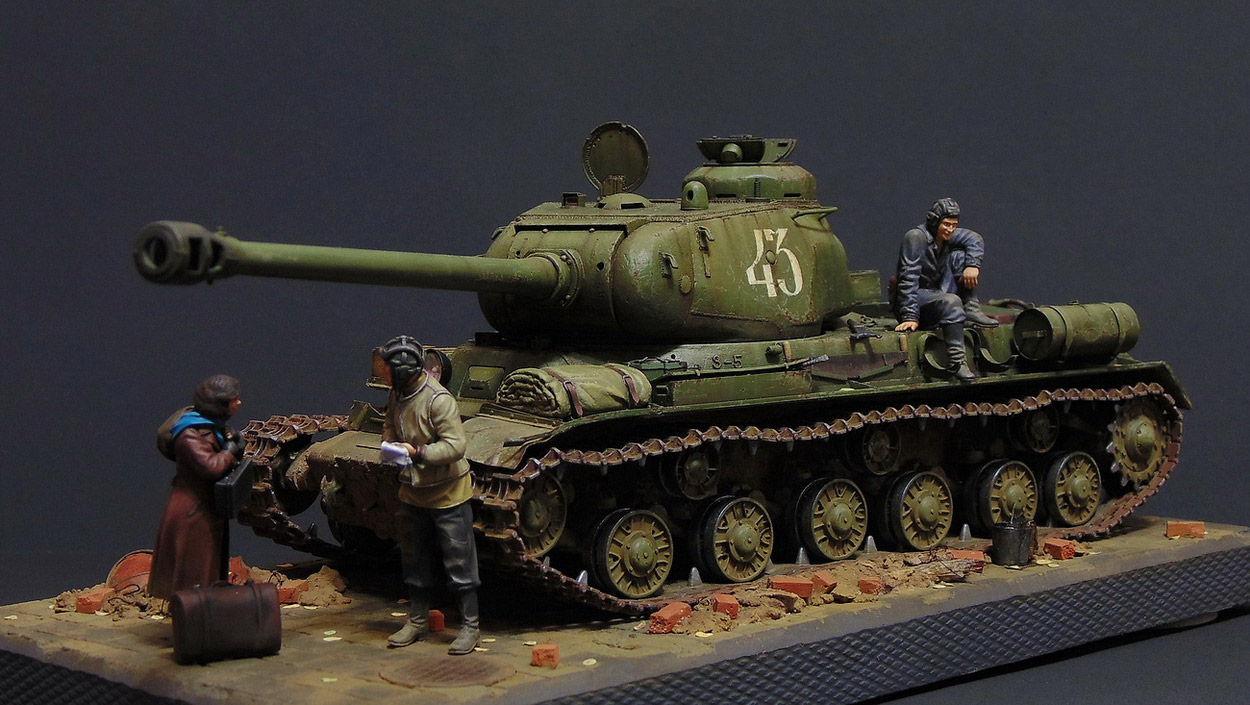 Dioramas and Vignettes: JS-2 early, photo #1