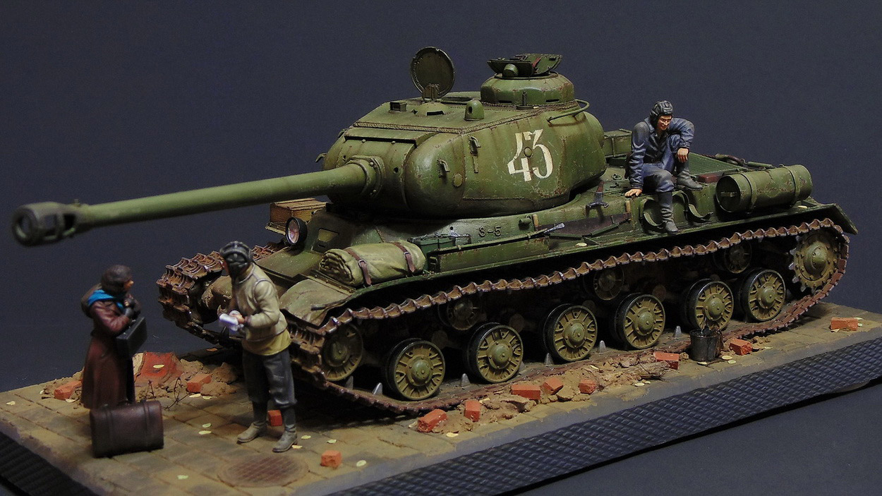 Dioramas and Vignettes: JS-2 early, photo #10