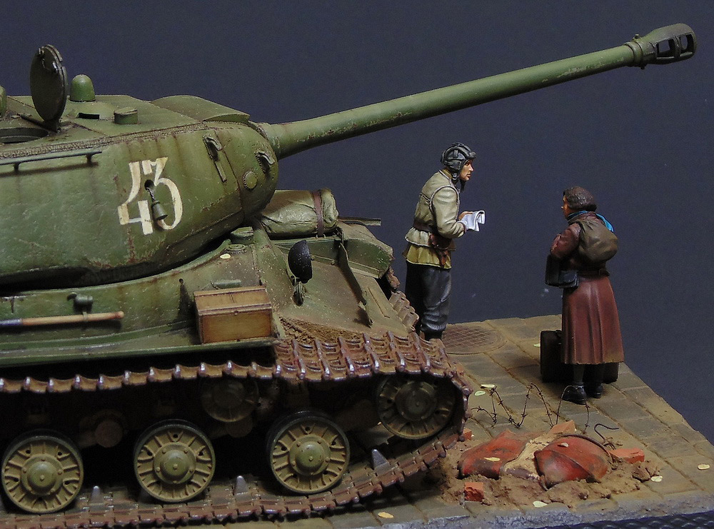 Dioramas and Vignettes: JS-2 early, photo #14