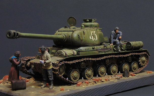 Dioramas and Vignettes: JS-2 early