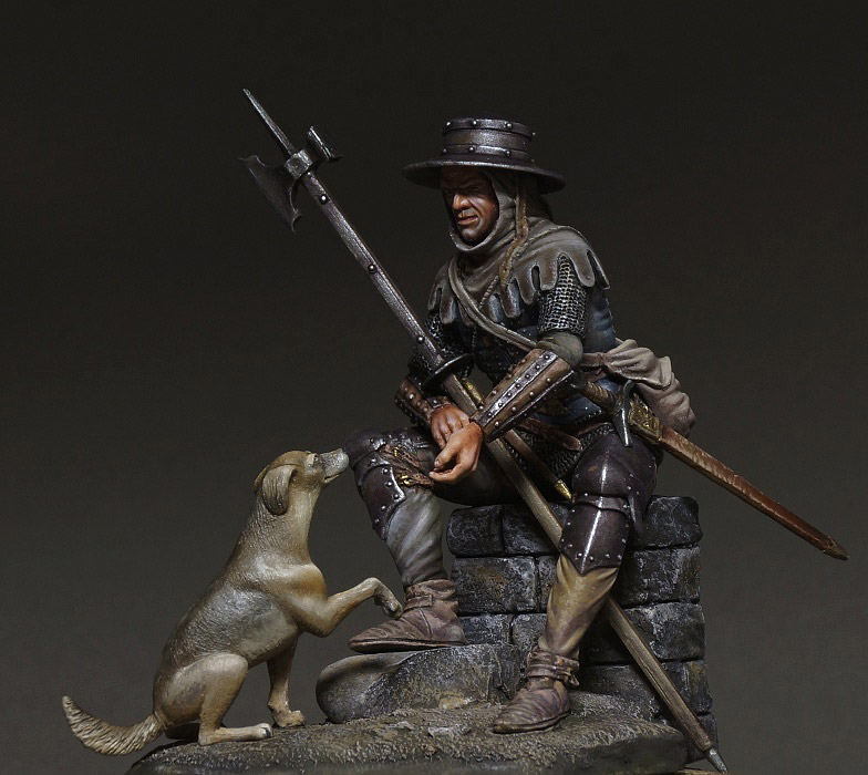 Figures: Medieval infantryman, photo #2