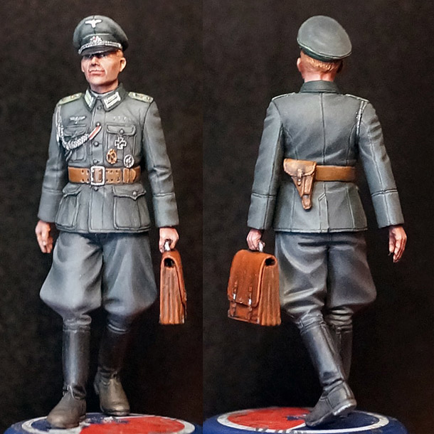 Figures: Hauptmann of motorized infantry