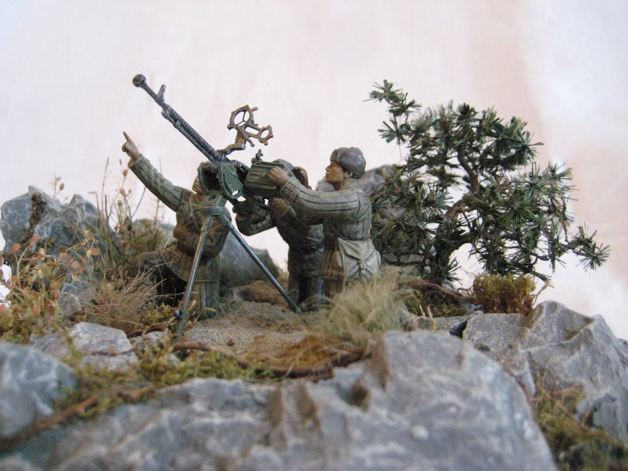 Dioramas and Vignettes: On the guard of skies of the Socialist Motherland, photo #1