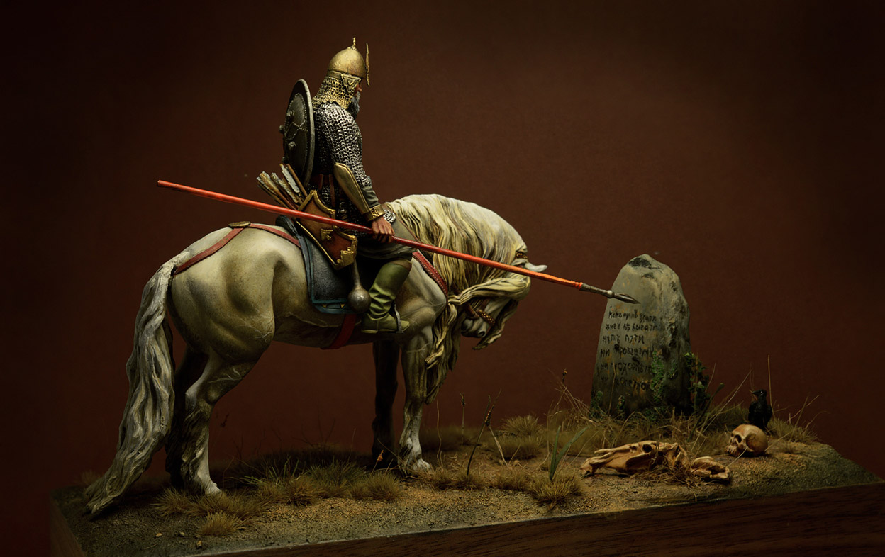 Dioramas and Vignettes: Knight at the crossroads, photo #1