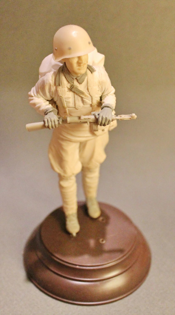 Sculpture: Red Army infantryman, summer 1941-42, photo #6