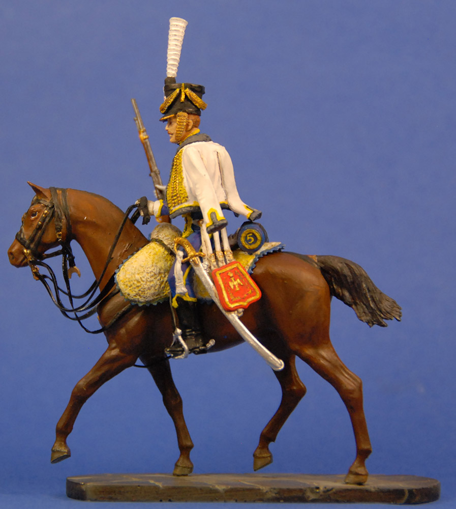 Figures: French hussar, 5th regt., 1812, photo #5