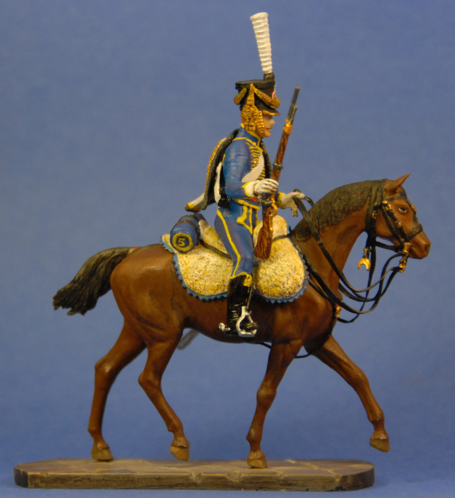 Figures: French hussar, 5th regt., 1812, photo #6
