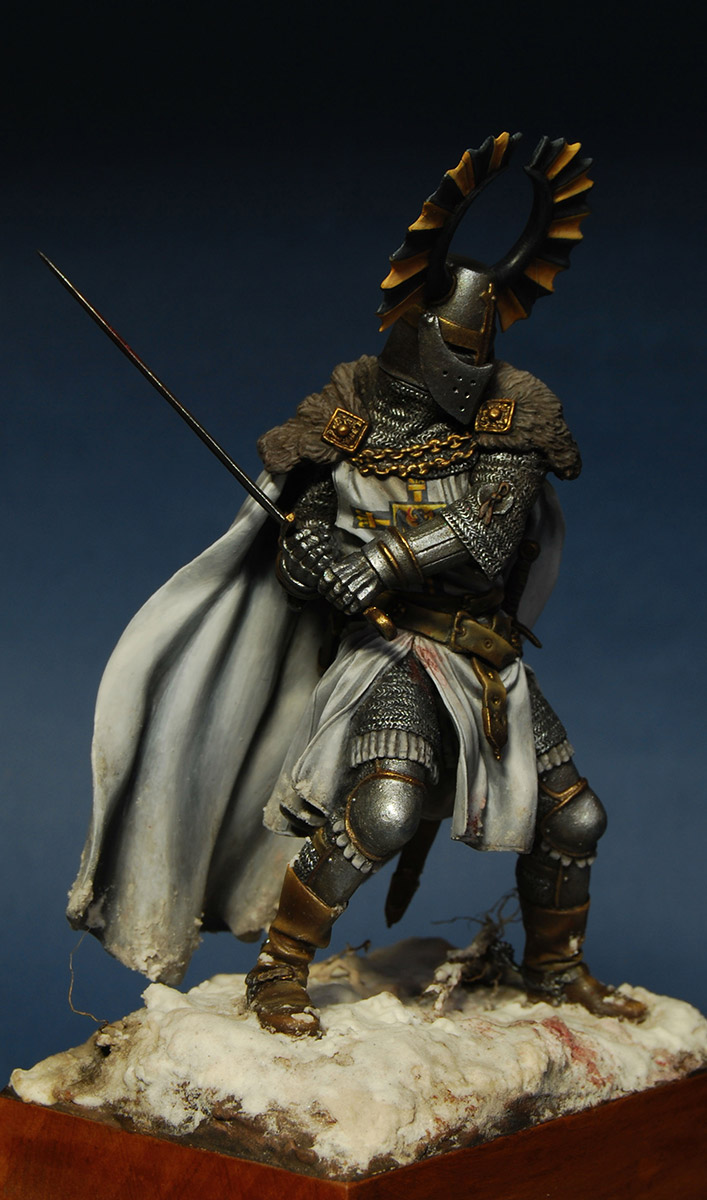 Figures: Teutonic knight, XIV cent., photo #8