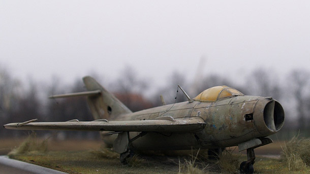 Dioramas and Vignettes: MiG-17. Forgotten guard of the Soviet sky