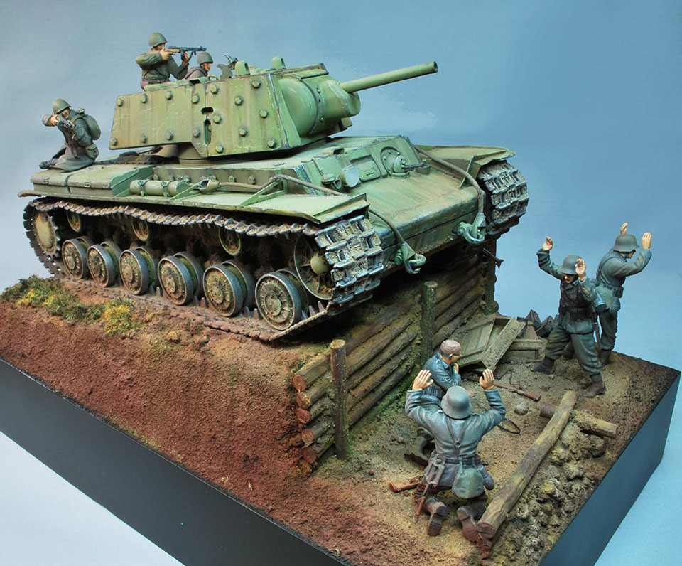 Dioramas and Vignettes: KV-1E, photo #10