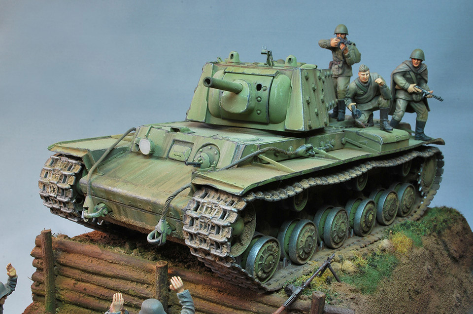 Dioramas and Vignettes: KV-1E, photo #4