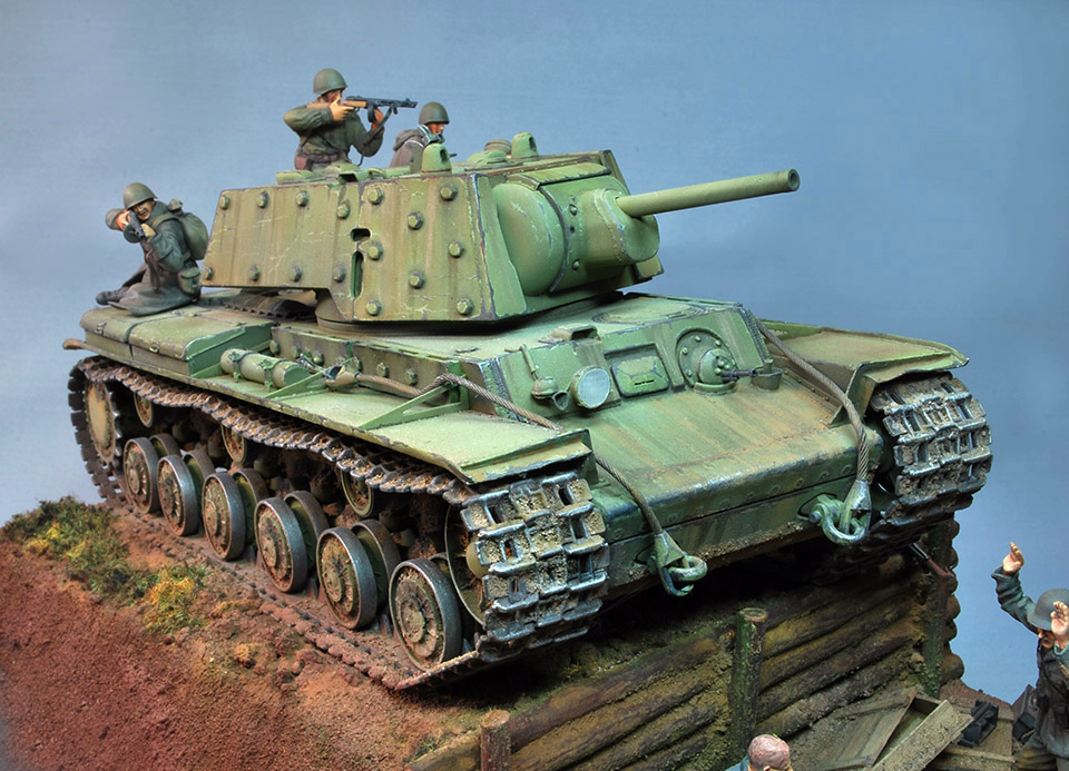 Dioramas and Vignettes: KV-1E, photo #7