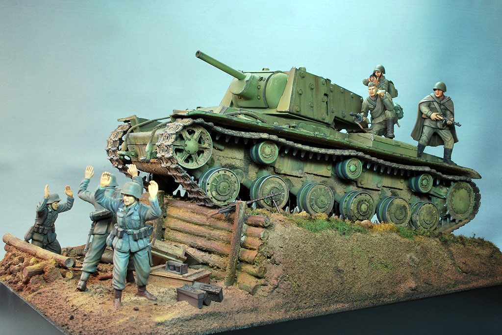 Dioramas and Vignettes: KV-1E, photo #8