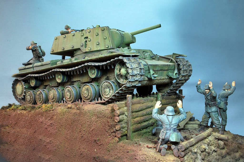 Dioramas and Vignettes: KV-1E, photo #9