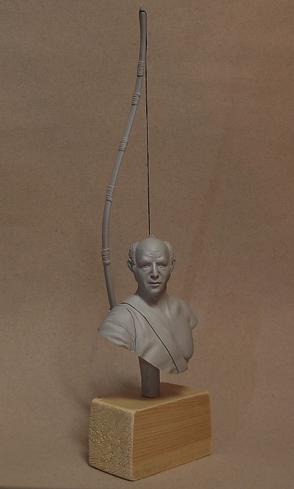 Sculpture: Japanese archer, photo #2