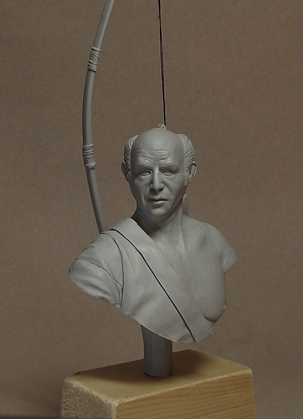 Sculpture: Japanese archer, photo #6