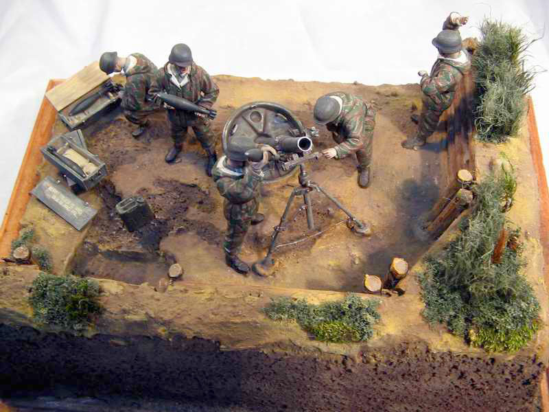 Dioramas and Vignettes: German Mortar Team, photo #10
