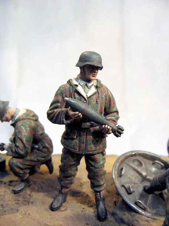 Dioramas and Vignettes: German Mortar Team, photo #11