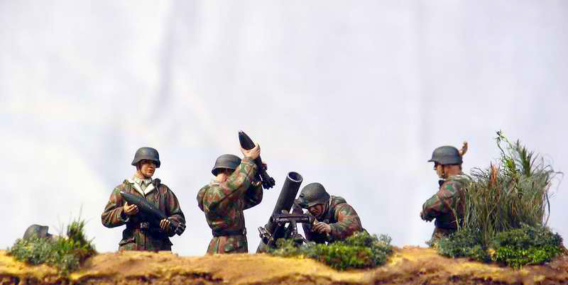 Dioramas and Vignettes: German Mortar Team, photo #3